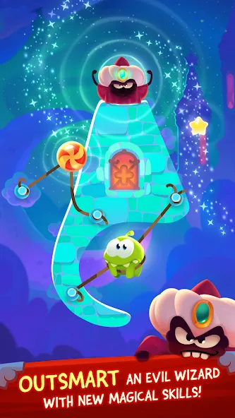 Cut the Rope: Magic (Кат зе Роуп) [МОД Все открыто] APK Android Screenshot 2