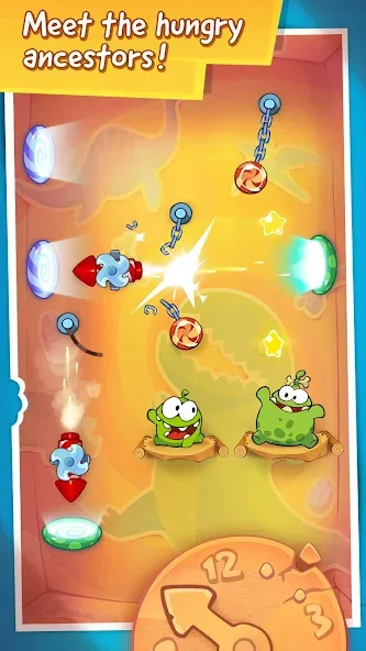 Cut the Rope: Time Travel (Сат зе Роуп) [МОД Меню] APK Android Screenshot 4
