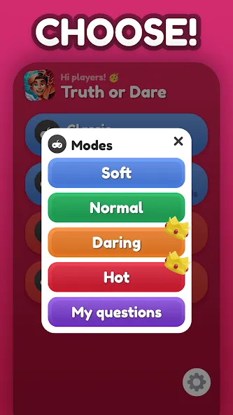 Truth or Dare Party Game (Трус или дерзни) [МОД Меню] APK Android Screenshot 5
