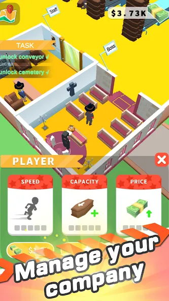 Undertaker Master (Андертейкер Мастер) [МОД Premium] APK Android Screenshot 3