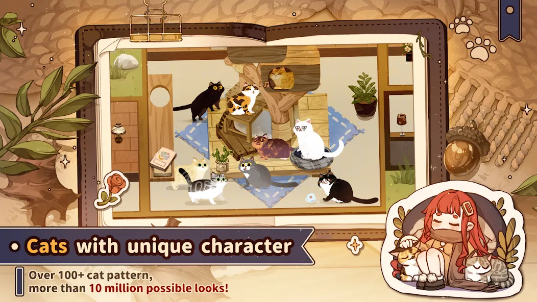 Losing Cats Way (Лузинг Кэтс Уэй) [МОД Mega Pack] APK Android Screenshot 2