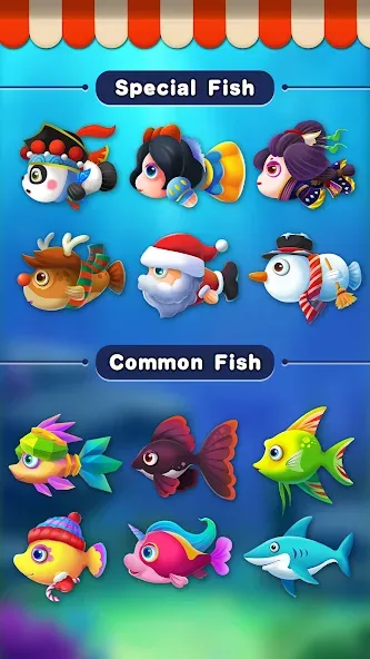 Solitaire Fish Klondike Card (Солитер Карточная игра Клондайк Фиш) [МОД Unlocked] APK Android Screenshot 2