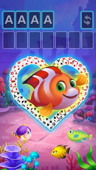 Solitaire Fish Klondike Card (Солитер Карточная игра Клондайк Фиш) [МОД Unlocked] APK Android Screenshot 4