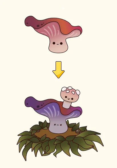 Mushroom Stories Clicker [МОД Меню] APK Android Screenshot 2