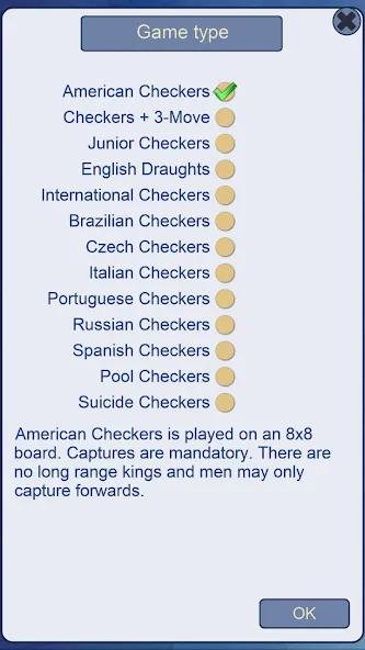 Checkers, draughts and dama [МОД Много денег] APK Android Screenshot 2