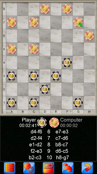 Checkers, draughts and dama [МОД Много денег] APK Android Screenshot 5
