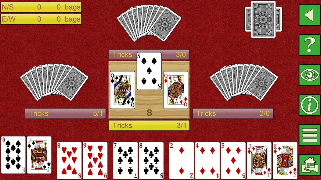Spades V+, spades card game [МОД Unlocked] APK Android Screenshot 4