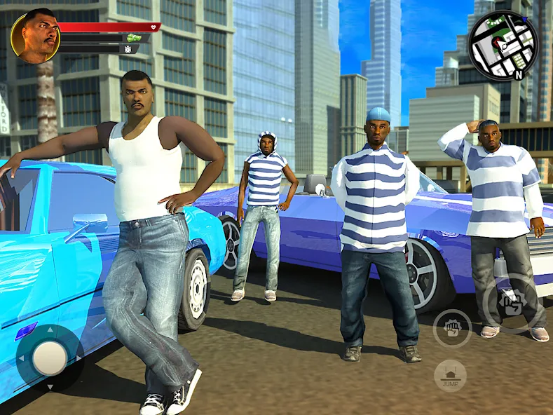 Mafia Crime: Cars & Gang Wars (Сан Андреас Авто Банды Войны) [МОД Все открыто] APK Android Screenshot 3