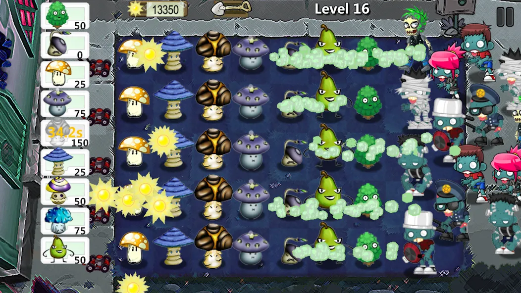 Plants' War [МОД Бесконечные монеты] APK Android Screenshot 2