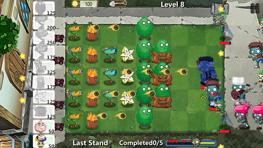 Plants' War [МОД Бесконечные монеты] APK Android Screenshot 3