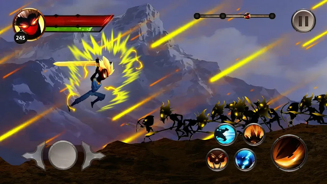 Stickman Legends Offline Games [МОД Unlocked] APK Android Screenshot 4