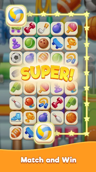 Tasty Match -  Zen Connect [МОД Много денег] APK Android Screenshot 3