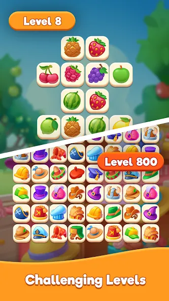 Tasty Match -  Zen Connect [МОД Много денег] APK Android Screenshot 5