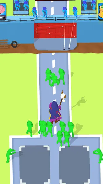 Zombie Factory Attack (Зомби Фабричное Нападение) [МОД Все открыто] APK Android Screenshot 3