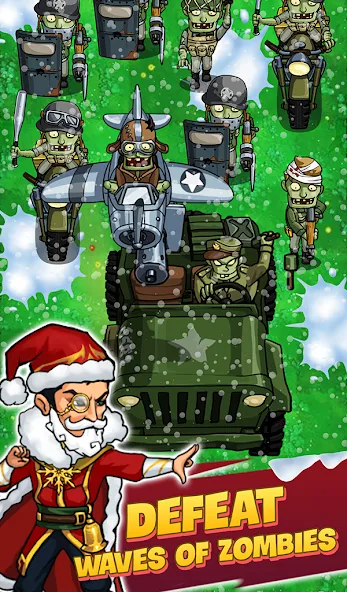 Zombie War Idle Defense Game (Зомби Война) [МОД Все открыто] APK Android Screenshot 4