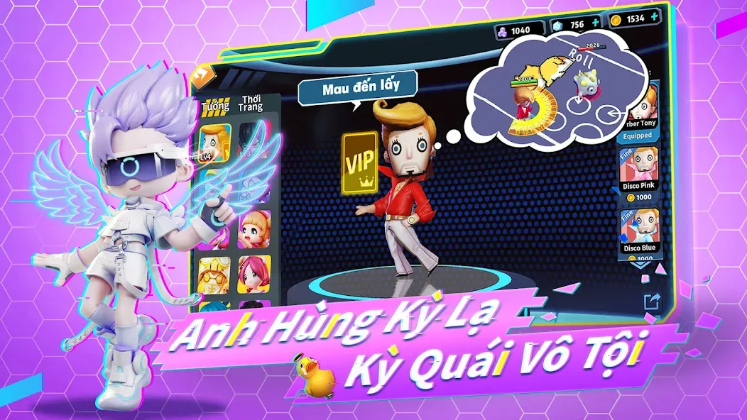 Đấu Trường Kỳ Lạ - Gzone [МОД Все открыто] APK Android Screenshot 2