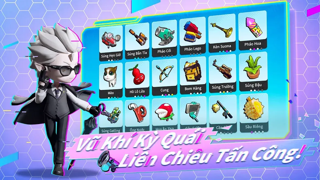 Đấu Trường Kỳ Lạ - Gzone [МОД Все открыто] APK Android Screenshot 4