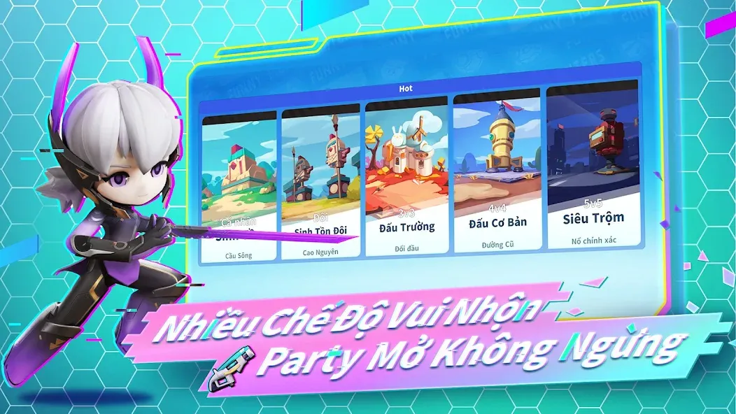 Đấu Trường Kỳ Lạ - Gzone [МОД Все открыто] APK Android Screenshot 5