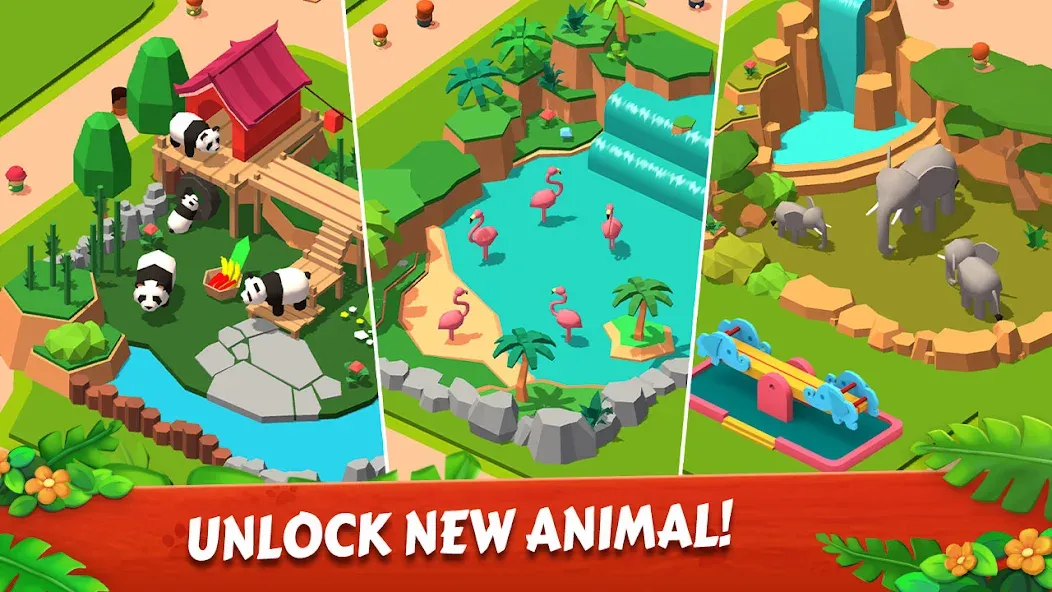 Zoo Tile - Match Puzzle Game (Зу Тайл) [МОД Бесконечные монеты] APK Android Screenshot 1