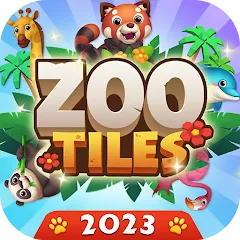 Zoo Tile - Match Puzzle Game (Зу Тайл) [МОД Бесконечные монеты] APK Android
