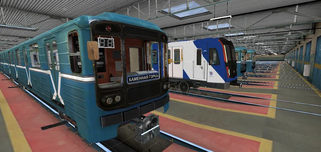 Minsk Subway Simulator [МОД Меню] APK Android Screenshot 1