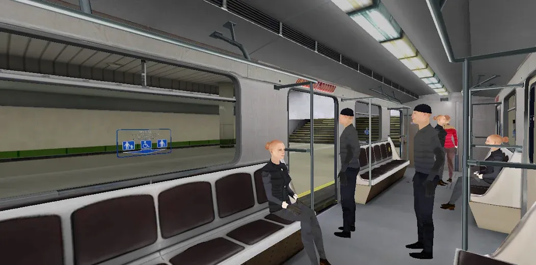 Minsk Subway Simulator [МОД Меню] APK Android Screenshot 5