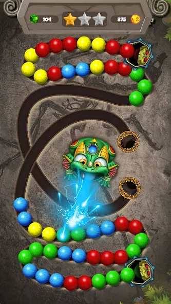 Marble Bubbles: Blast Pop Game [МОД Бесконечные монеты] APK Android Screenshot 4