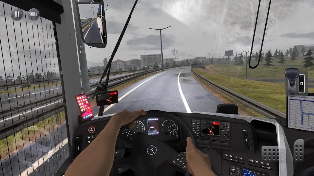 Bus Simulator : Ultimate [МОД Много денег] APK Android Screenshot 2
