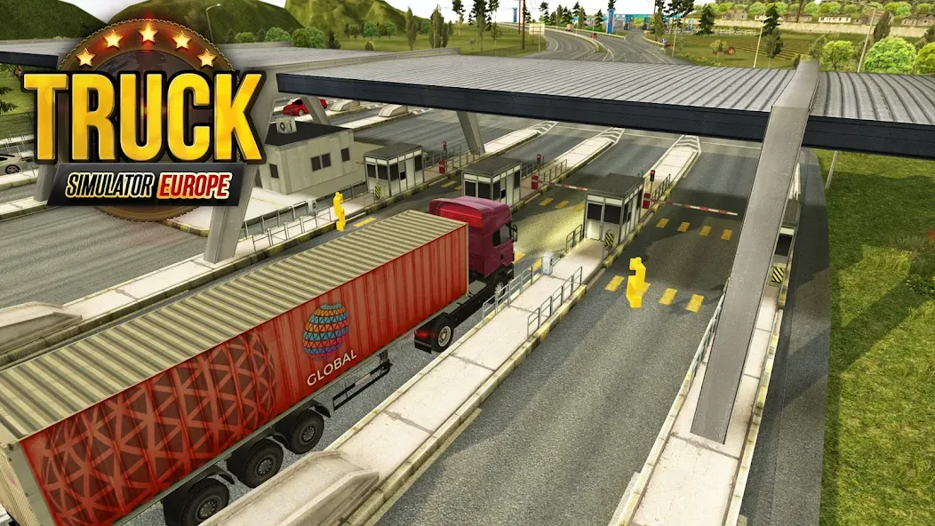 Truck Simulator : Europe [МОД Premium] APK Android Screenshot 1