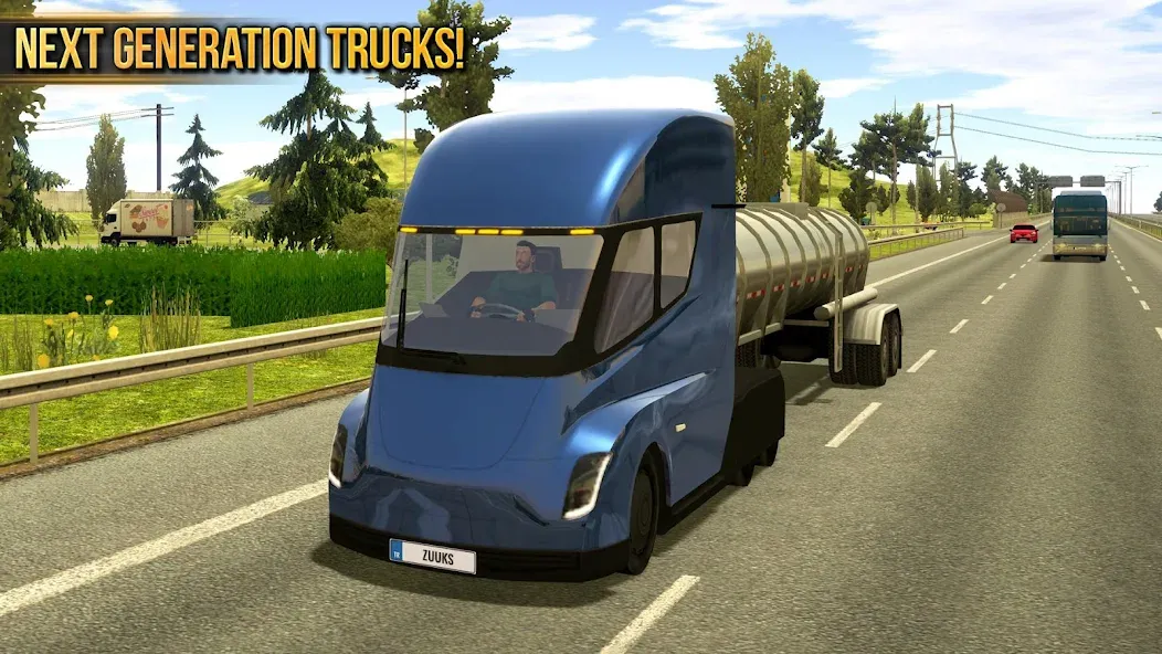Truck Simulator : Europe [МОД Premium] APK Android Screenshot 5