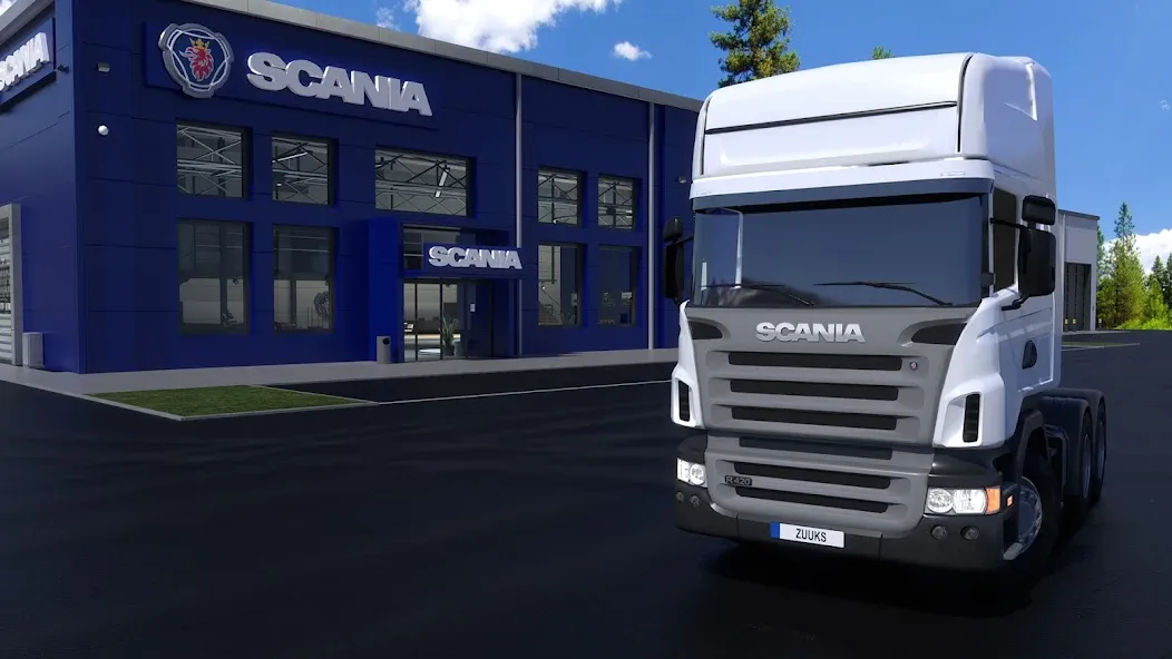 Truck Simulator : Ultimate (Трак Симулятор) [МОД Много денег] APK Android Screenshot 1