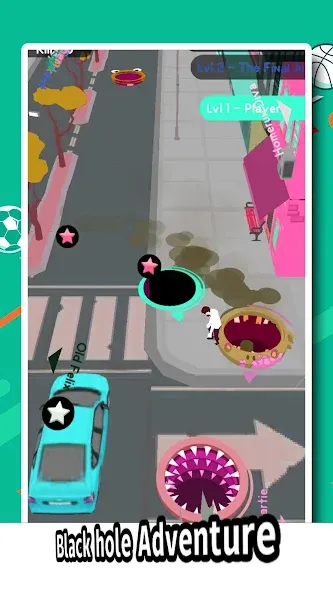 Black hole Adventure (Блэк хол Адвенчер) [МОД Бесконечные монеты] APK Android Screenshot 4