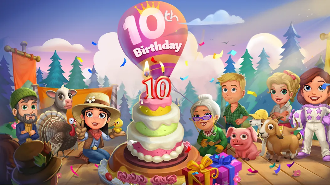 FarmVille 2: Country Escape (ФармВилл 2 С) [МОД Бесконечные монеты] APK Android Screenshot 1