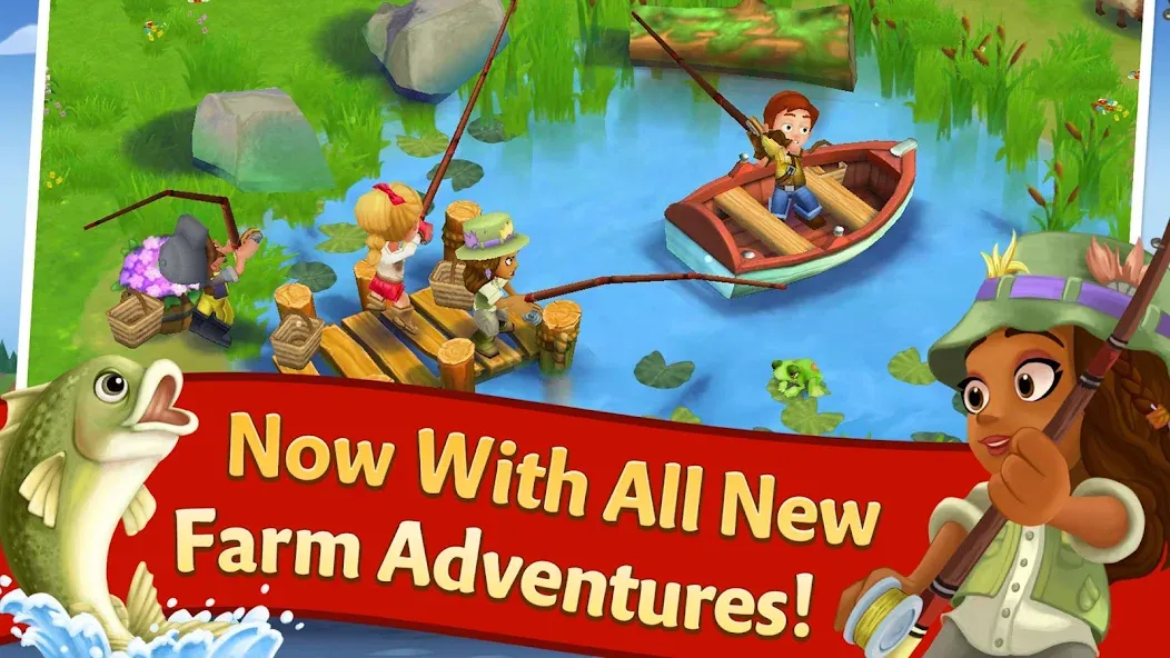 FarmVille 2: Country Escape (ФармВилл 2 С) [МОД Бесконечные монеты] APK Android Screenshot 5