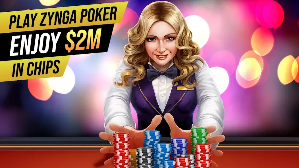 Zynga Poker ™ – Texas Holdem (Зинга Покер) [МОД Меню] APK Android Screenshot 2