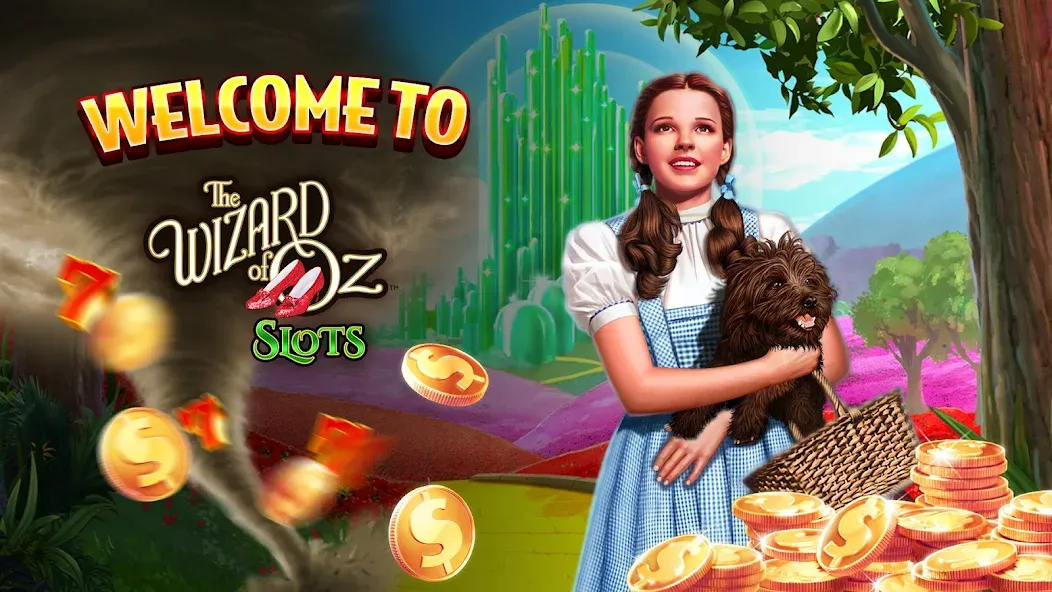 Wizard of Oz Slots Games (Волшебник из страны Оз игровой автомат) [МОД Меню] APK Android Screenshot 1