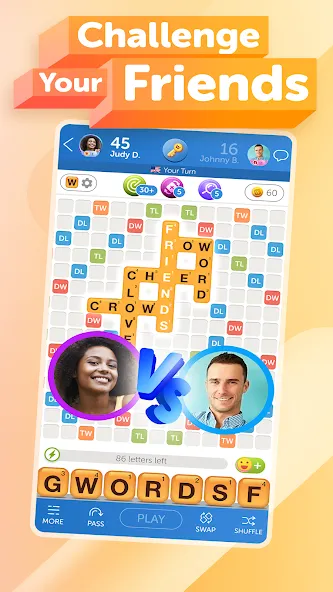 Words With Friends 2 Word Game (Вордс вит Френдс 2 Классик) [МОД Меню] APK Android Screenshot 2