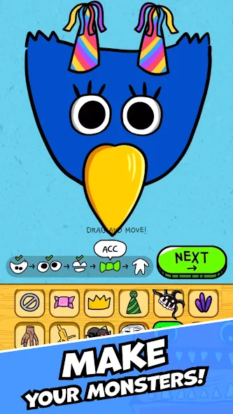 Monster Playtime : Makeover (Монстр Плейтайм) [МОД Mega Pack] APK Android Screenshot 5