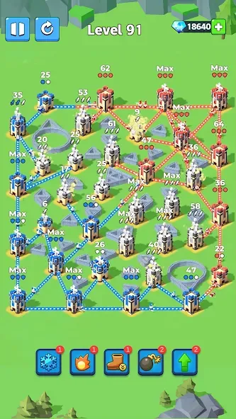 Conquer the Tower: Takeover [МОД Mega Pack] APK Android Screenshot 1