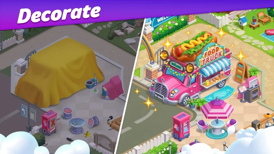 Restaurant Rescue - Food Games (Ресторанный спасатель) [МОД Premium] APK Android Screenshot 3