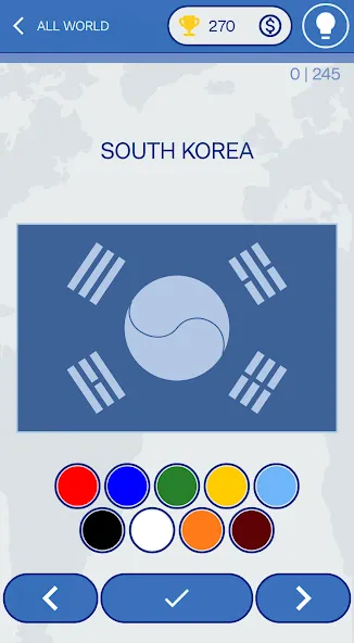 The Flags of the World Quiz [МОД Mega Pack] APK Android Screenshot 2