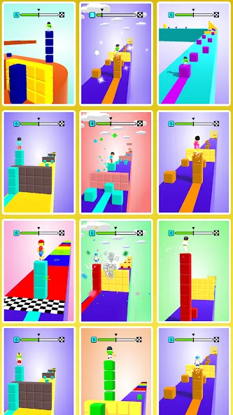 Block Surfer (Блок Серфер) [МОД Много денег] APK Android Screenshot 4