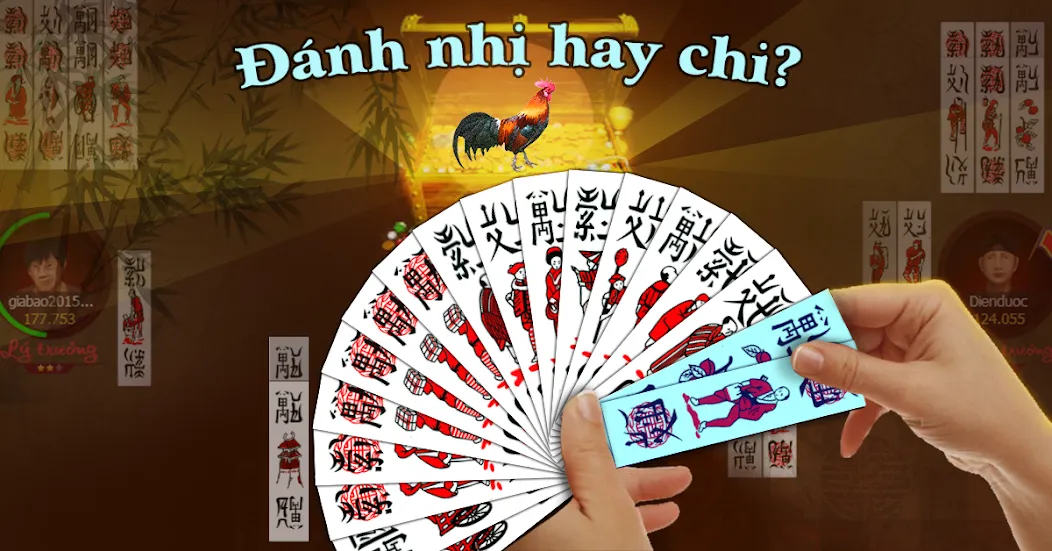 Chơi Đánh Chắn Online - An Nam [МОД Бесконечные монеты] APK Android Screenshot 2