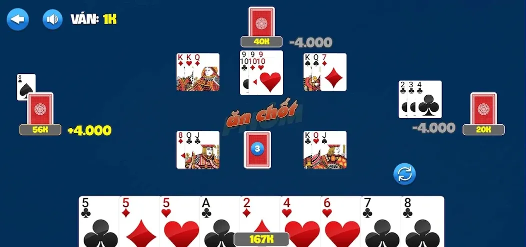 Phỏm [МОД Много денег] APK Android Screenshot 5