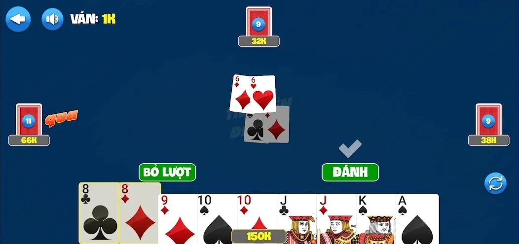 Tiến Lên Nhất Ăn Tất [МОД Много денег] APK Android Screenshot 2