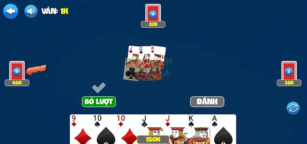 Tiến Lên Nhất Ăn Tất [МОД Много денег] APK Android Screenshot 4