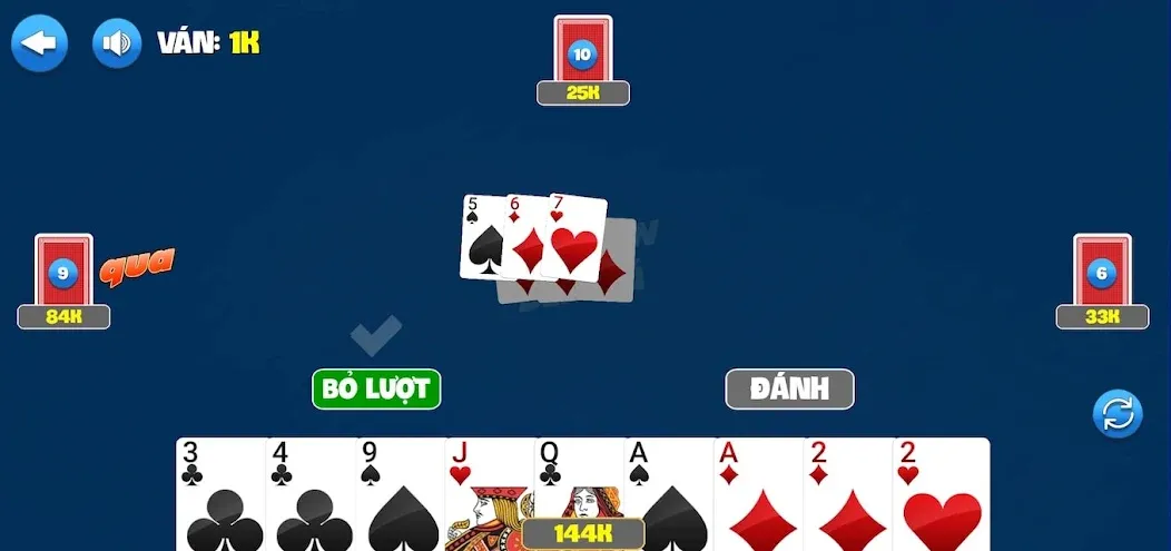 Tiến Lên Nhất Ăn Tất [МОД Много денег] APK Android Screenshot 5