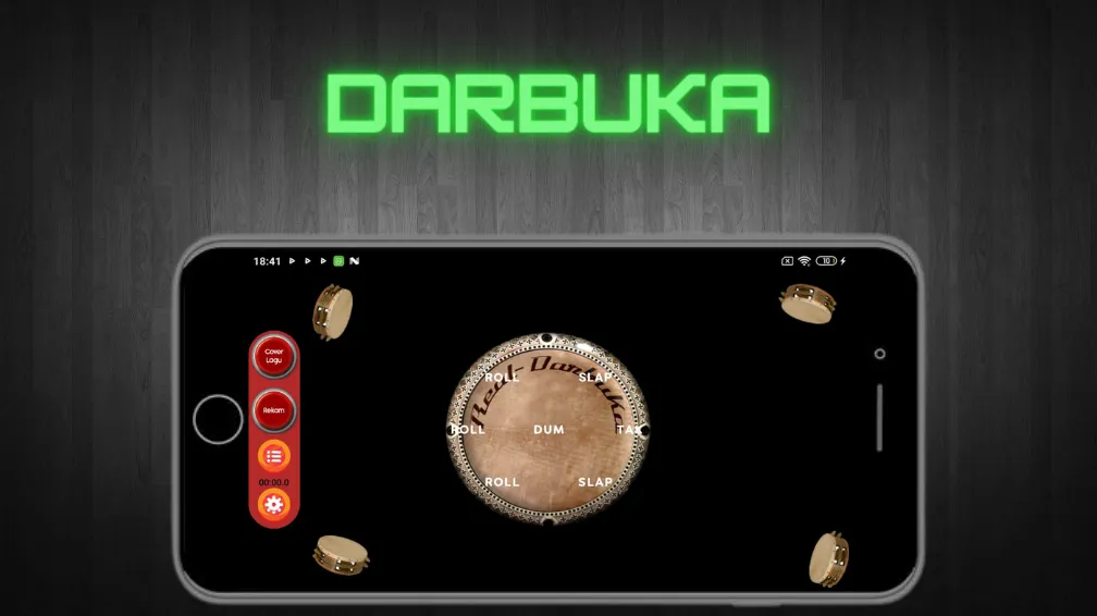 Darbuka Instrument (Дарбука Музыка Виртуал) [МОД Меню] APK Android Screenshot 4