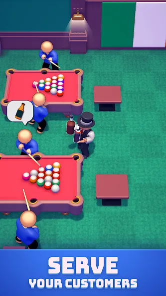 Pool Club Manager (Пул Клуб Менеджер) [МОД Много денег] APK Android Screenshot 2