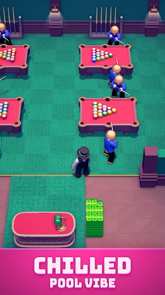 Pool Club Manager (Пул Клуб Менеджер) [МОД Много денег] APK Android Screenshot 3
